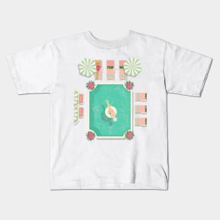 Palm Beach Pool Kids T-Shirt